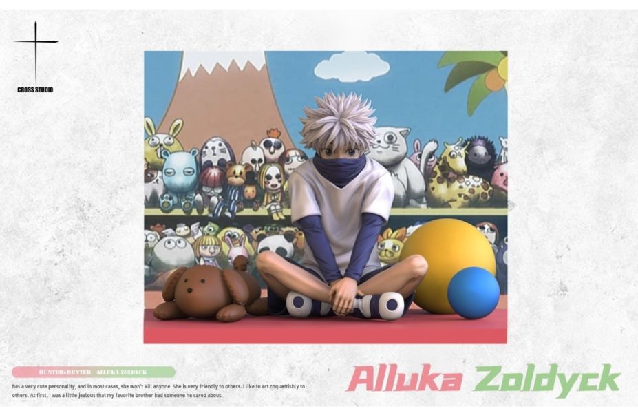 Cross十字工作室 HUNTER×HUNTER 蹲姿亞路嘉 