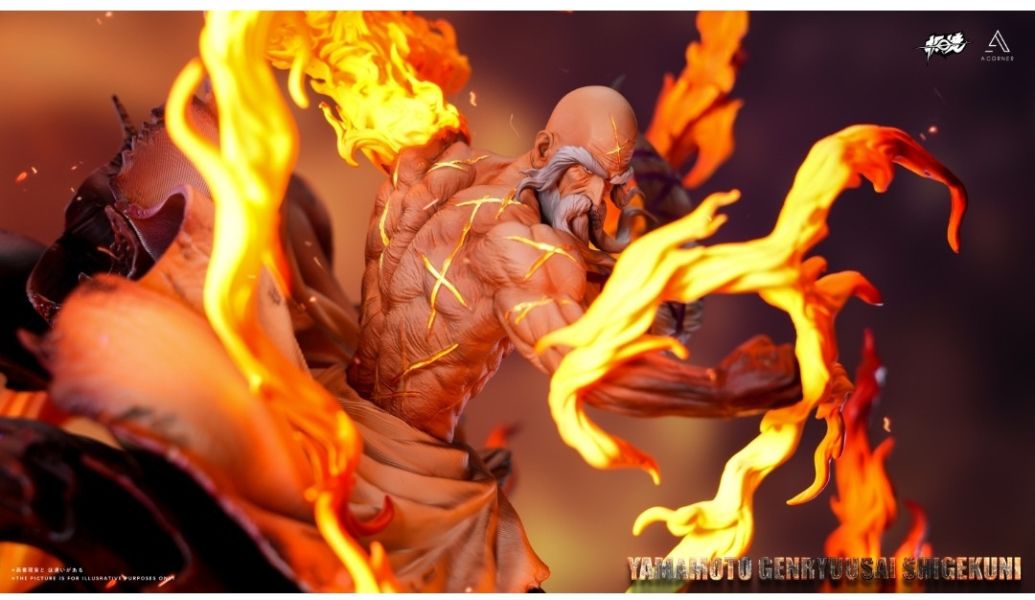 極境&AC STUDIO 收藏級雕像系列-火拳雙骨老頭 