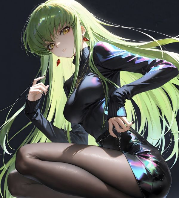 H2工作室 《CC女王》叛逆的魯魯修魔女裝飾畫 