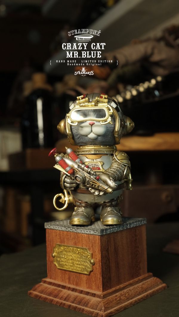 蒸汽工廠 STEAMARTS 藍先生的機器人 銀色限量版 