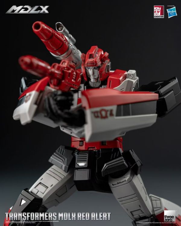 Threezero 15cm MDLX 變形金剛 Red Alert 紅色警報 
