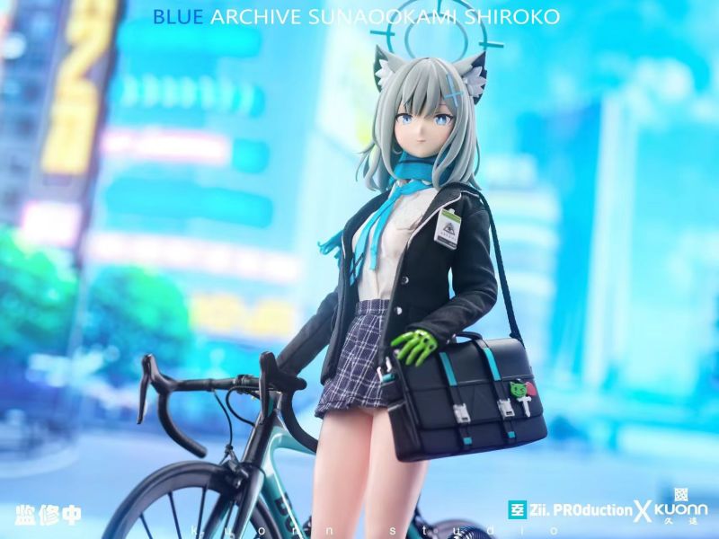 【補款】Zii.PROduction × 久遠工作室 《蔚藍檔案 砂狼白子 1/6可動珍藏人偶系列》第一彈 
