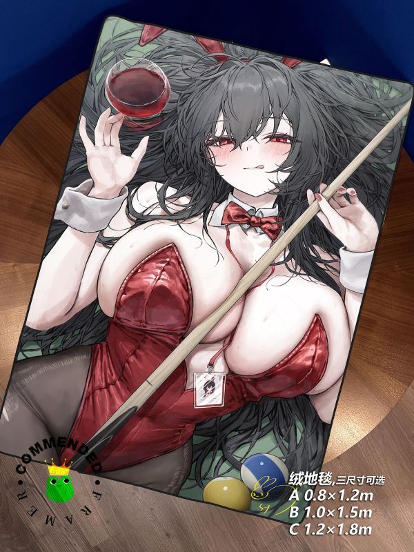 皇呱《大鳳台球兔女郎 第六彈》碧藍航線艦娘鷯裝飾畫 