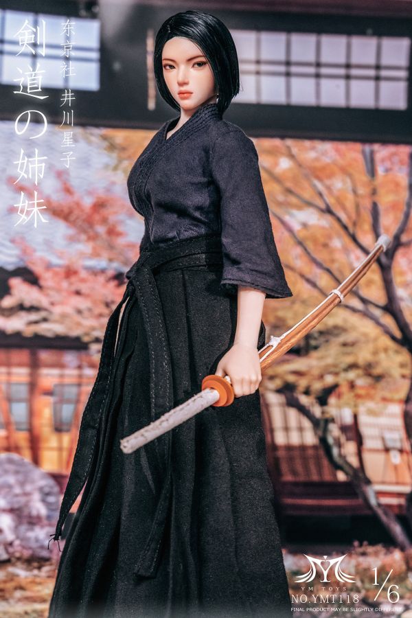 YMTOYS 1/6 劍道少女-井川 星子&玉鶴 可動人偶 