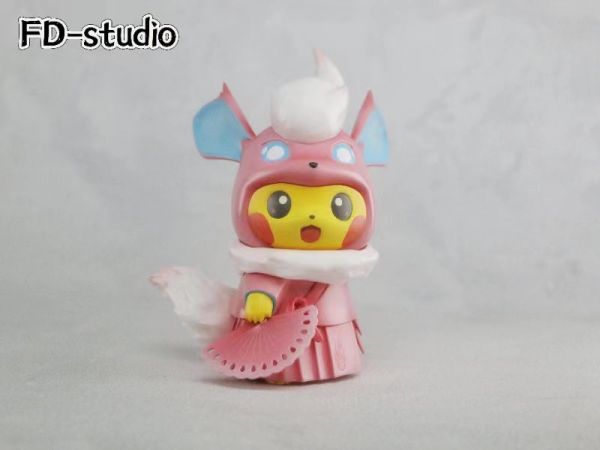 IH-studio ✘ FD工作室  伊布變皮系列第七彈 火伊布皮卡丘 
