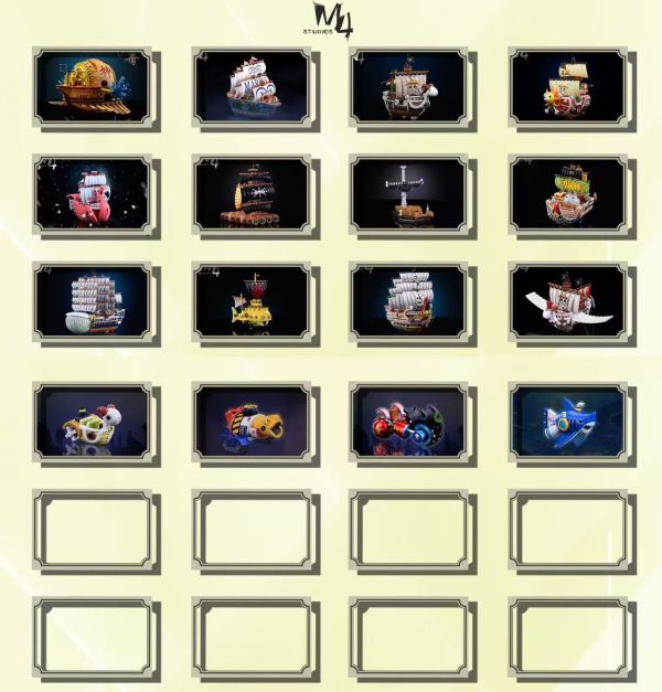 【補款】M4 全員船系列第十六彈 桑尼工具船 鯊魚潛艇3號 