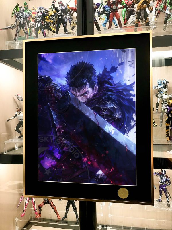 星空工作室 《劍風格斯》劍風傳奇烙印勇士三浦建太郎裝飾畫 