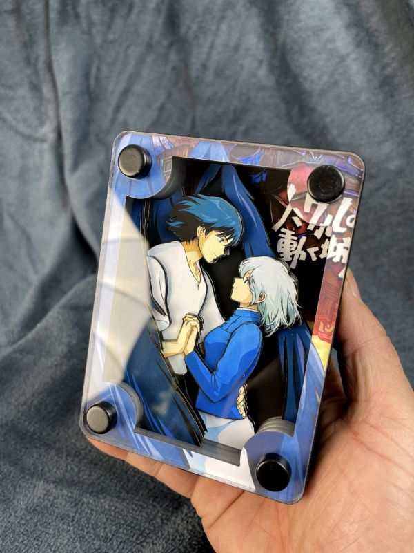 萌萌匠 哈爾的移動城堡哈爾蘇菲立體亞克力磚擺臺 