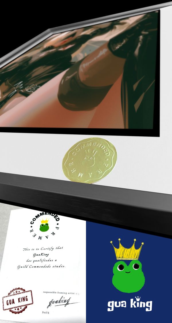 皇呱《黑絲尤爾哈2號》尼爾：機械紀元戰鬥型機器人裝飾畫 