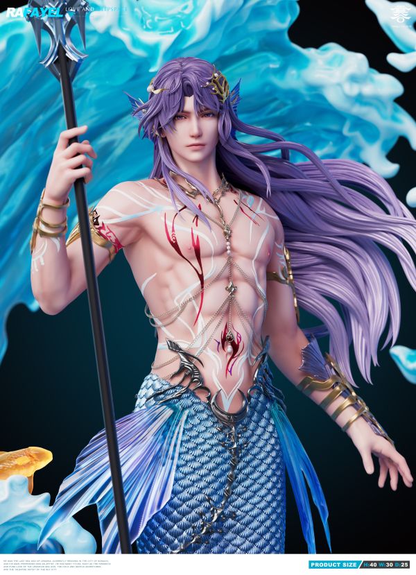 雲谷工作室 乙女向私人定製1/6雕像-人魚 祁煜 