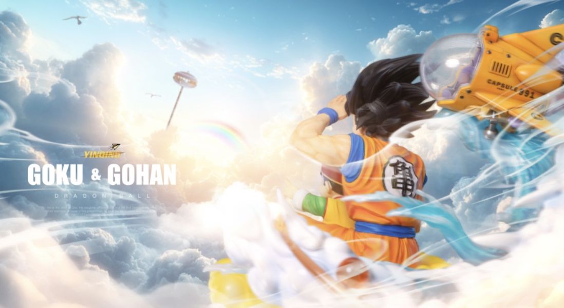 【補款】引擎STUDIO 收藏級龍珠雕像-父子の冒險 雙版本 