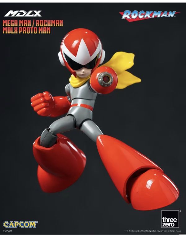 正版授權 Threezero 洛克人 MDLX 布魯斯 可動人偶 