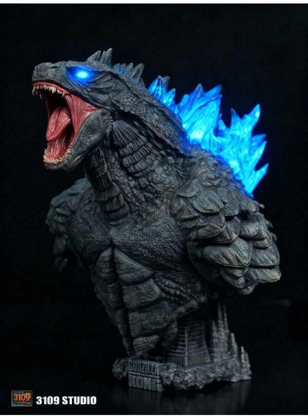 3109工作室 哥斯拉 半身像 