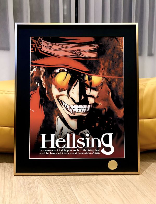 星空工作室 Hellsing 皇家國教騎士團阿卡多範海辛吸血鬼裝飾畫 