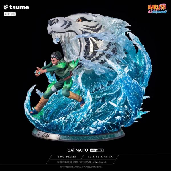 【補款】TSUME HQS系列《火影忍者》雕像 邁特 凱 