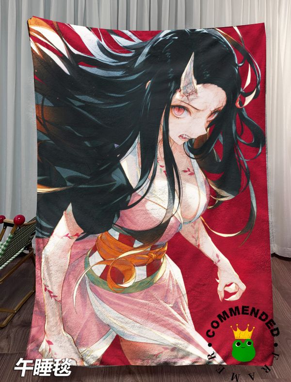 皇呱《鬼化禰豆子》鬼滅之刃爆表戰力裝飾畫 