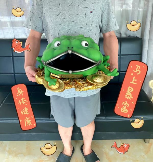 黃蜂工作室 鳴人招財青蛙錢包 