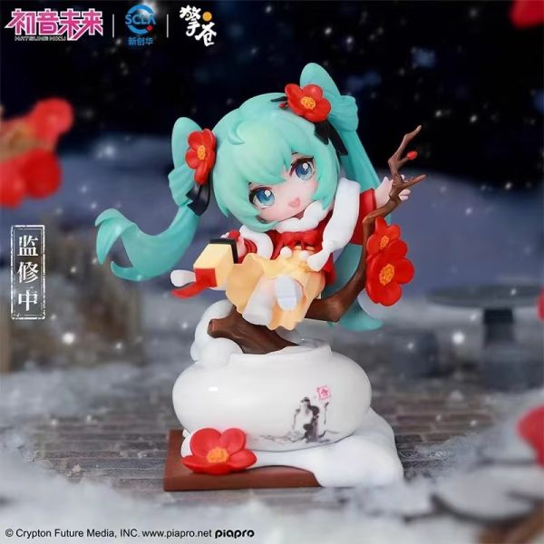正版授權 擎蒼《初音未來》雪映紅梅 Q版 
