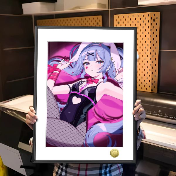 皇呱《初音未來兔子洞》兔女郎周邊裝飾畫 