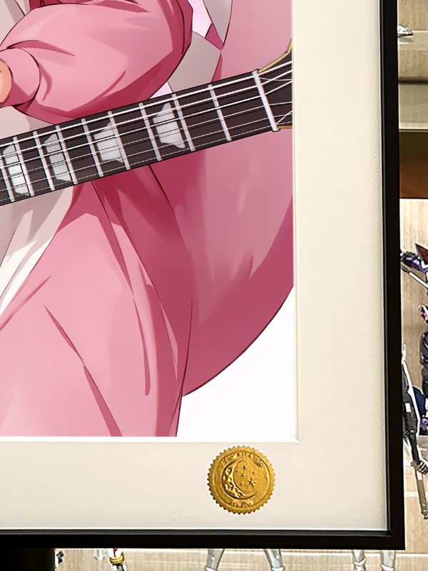 星空《粉色波奇醬》孤獨搖滾後藤獨後藤一里裝飾畫 