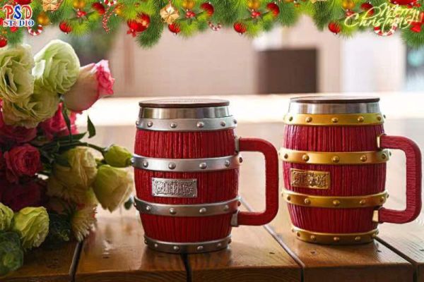PSD STUDIO 乾杯系列第9彈-新年限定酒桶杯 