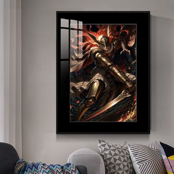 JUZI橘子工作室 女武神：戰鬥姿態 裝飾畫 