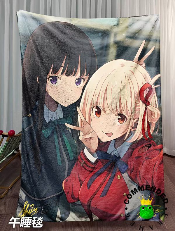 皇呱 《特工少女 LYCORIS》莉可麗絲錦木千束井之上瀧奈裝飾畫 