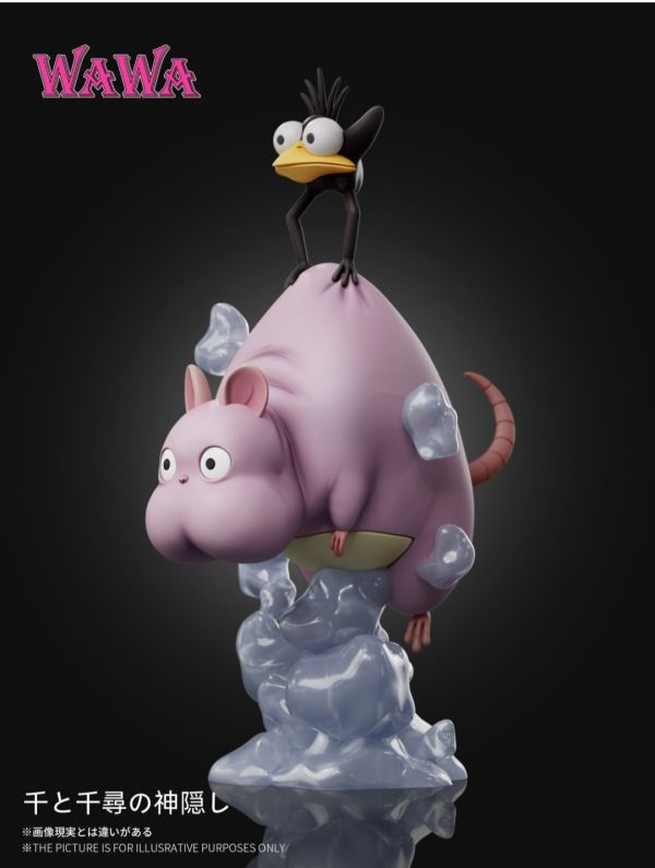 【補款】wawa工作室 宮崎駿桌面小擺件系列 飛翔坊寶寶 