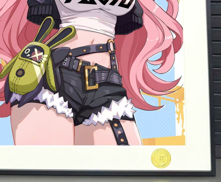 H2工作室 《妮可德瑪拉》絕區零Nicole裝飾畫 