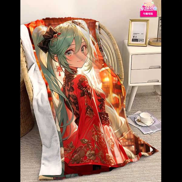 阿喵畫社 新年初音未來高清裝飾畫 