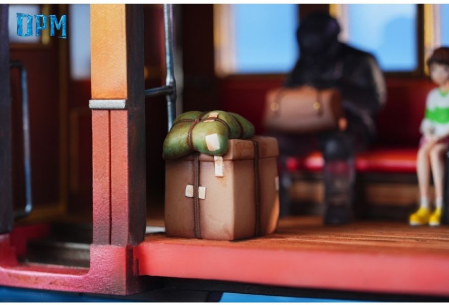 OPM-Studio 宮崎駿桌面場景系列011-千與千尋-海上列車 