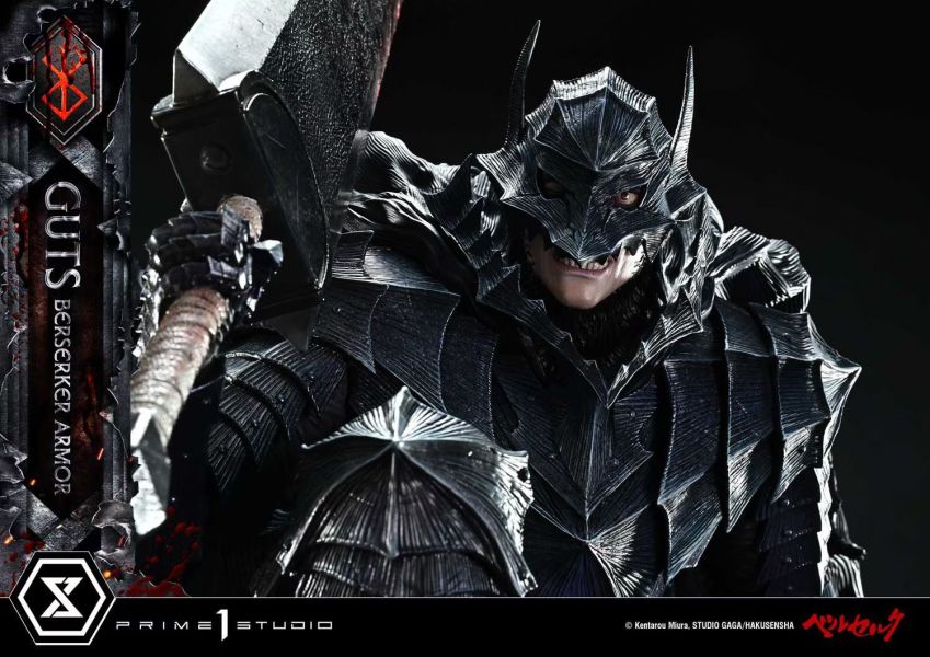 正版授權 Prime 1 Statue 1/4 劍風傳奇 格斯 狂戰士甲冑版 