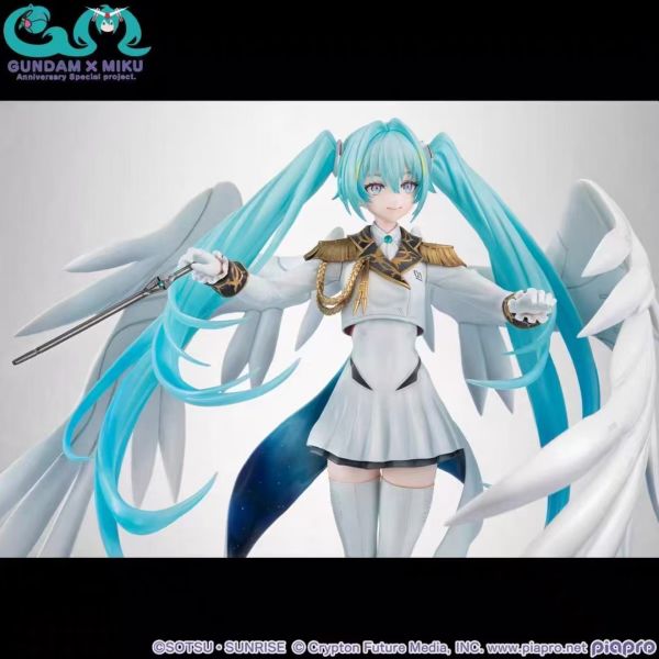 正版授權 MegaHouse MH Lucrea 初音未來 45週年 飛翼零式高達EW 