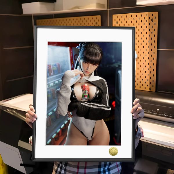 皇呱《妙齡少女伊芙》劍星伊芙EVE身材火辣裝飾畫 