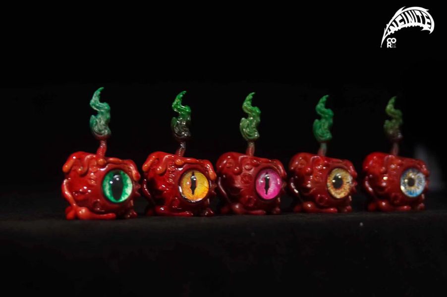 COR-toys cor原創系列 克蘇魯風眼球蠟燭 