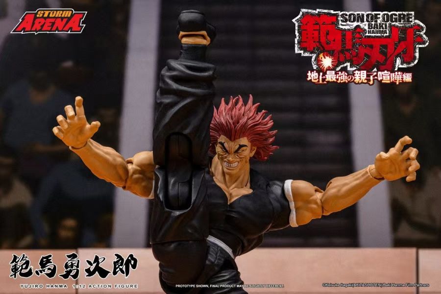Storm Toys 1/12 人氣漫畫 刃牙 範馬勇次郎 可動人偶 
