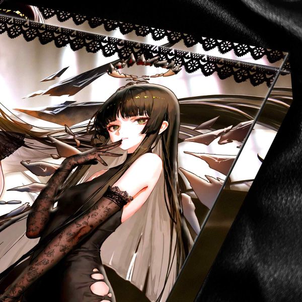 阿喵畫社 墨紗韻 阿爾圖羅透明磚 