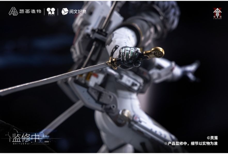 正版授權 PPDF《靈籠》白月魁雨燕號艙外作戰服 1/6輕雕像 
