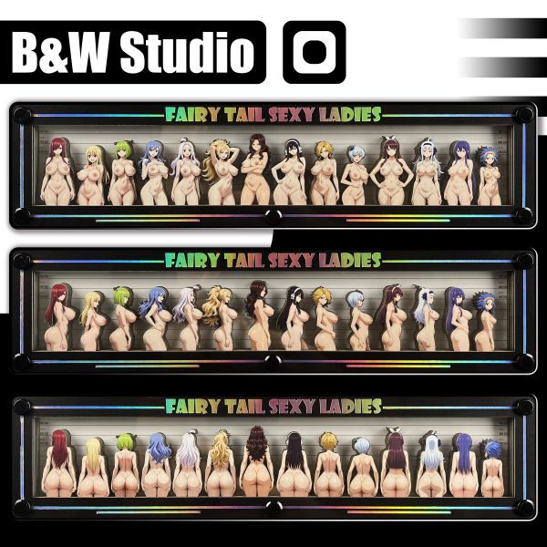 黑白畫映 B&W Studio Fairy Tail 妖精的尾巴 桌面裝飾卡磚 