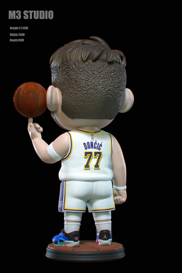 M3工作室 盧卡·東契奇 湖人隊Q版雕像GK NBA球星 