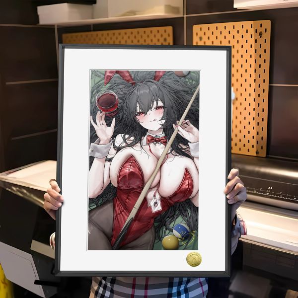 皇呱《大鳳台球兔女郎 第六彈》碧藍航線艦娘鷯裝飾畫 