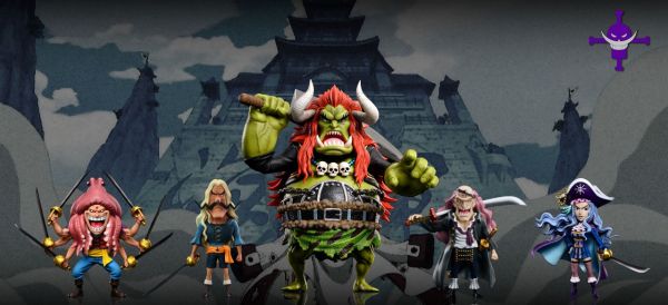 A+研究所 白鬍子海賊團旗下共鳴 大渦蜘蛛 斯庫亞德 