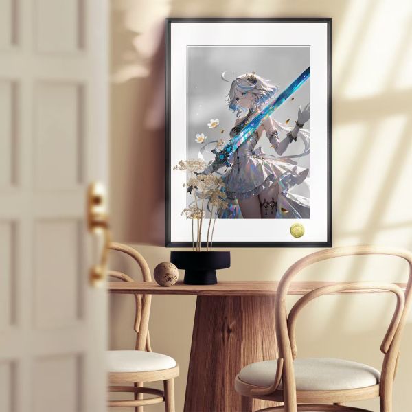 皇呱 《芙寧娜》原神水神楓丹塵世七執政裝飾畫 