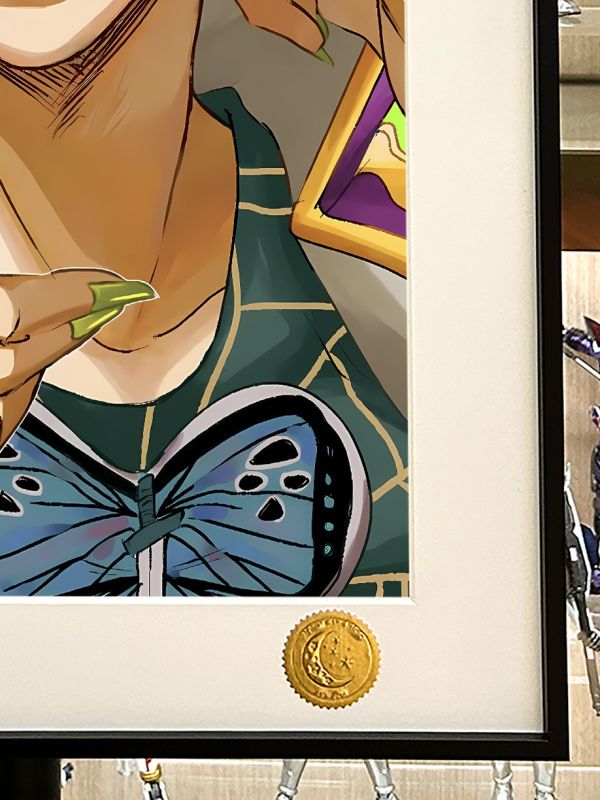 星空《空條徐倫》JOJO的奇妙冒險Jolyne Cujoh裝飾畫 