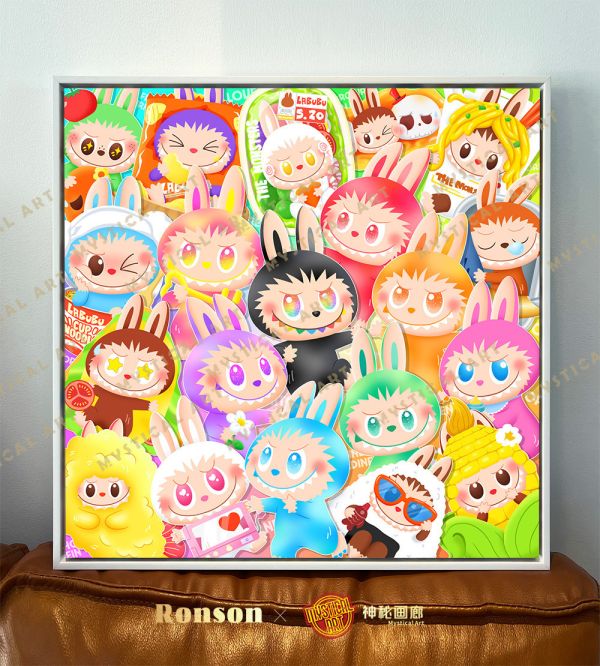 Ronson×神秘畫廊 變裝系列008-《 Labubu怪味變裝秀 》 