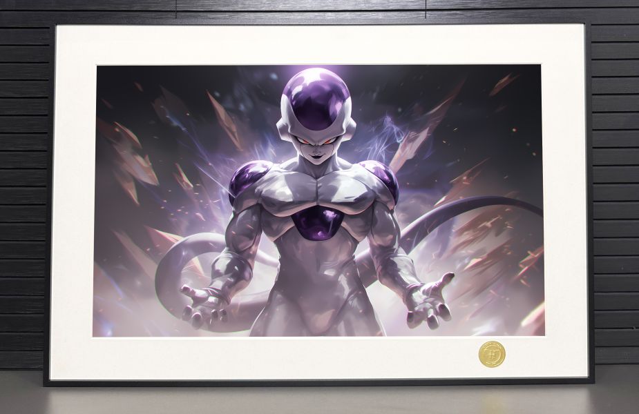 H2工作室 《弗利薩大王》龍珠弗利沙悟空裝飾畫 