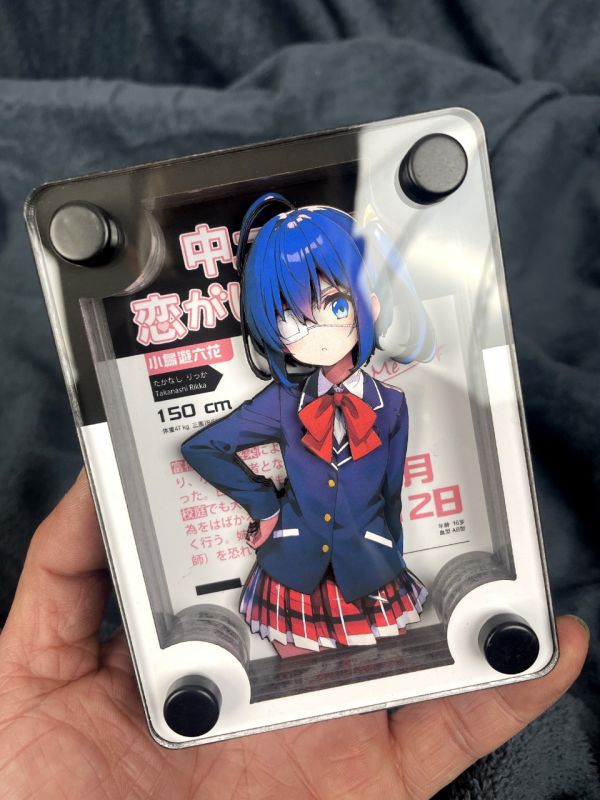 萌萌匠 小鳥遊六花中二病也要談戀愛周邊亞克力方磚卡磚 