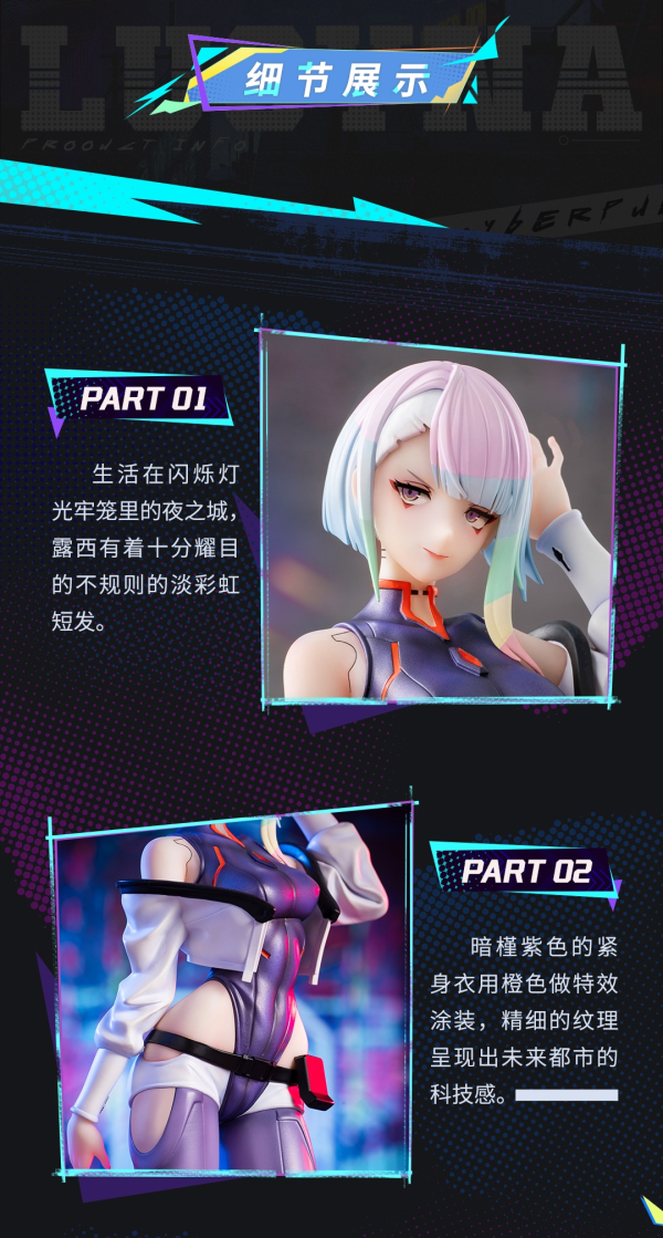 【補款】大漫匠Animester 1/7 賽博朋克 邊緣行者 GEE 賽博浪客露西 