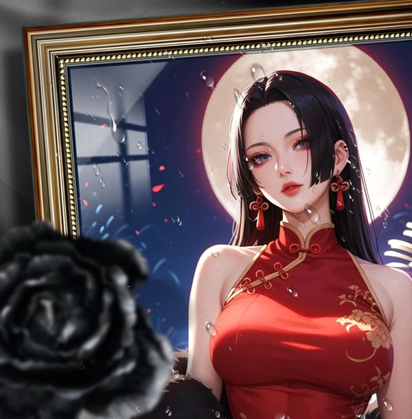 阿喵畫社 新年女帝超清裝飾畫 