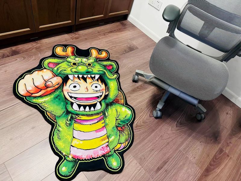 千鳥社《魯夫龍裝地毯》 海賊王魯夫龍年新年限定地毯 